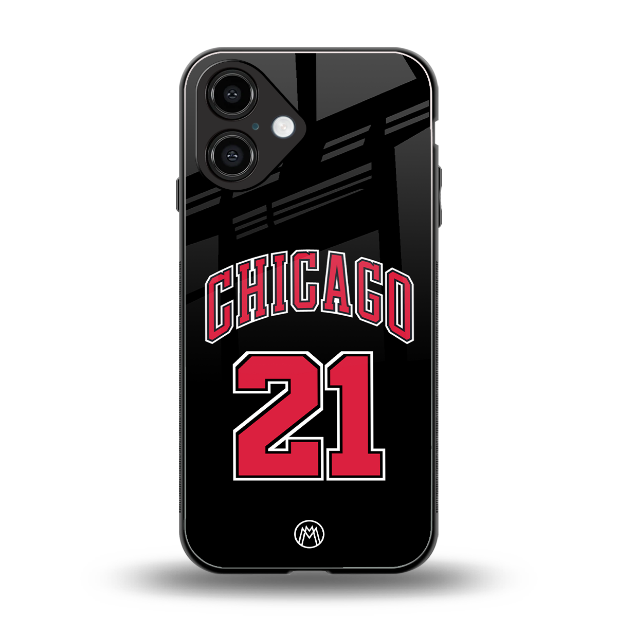chicago 21 back phone cover | glass case for iphone 16