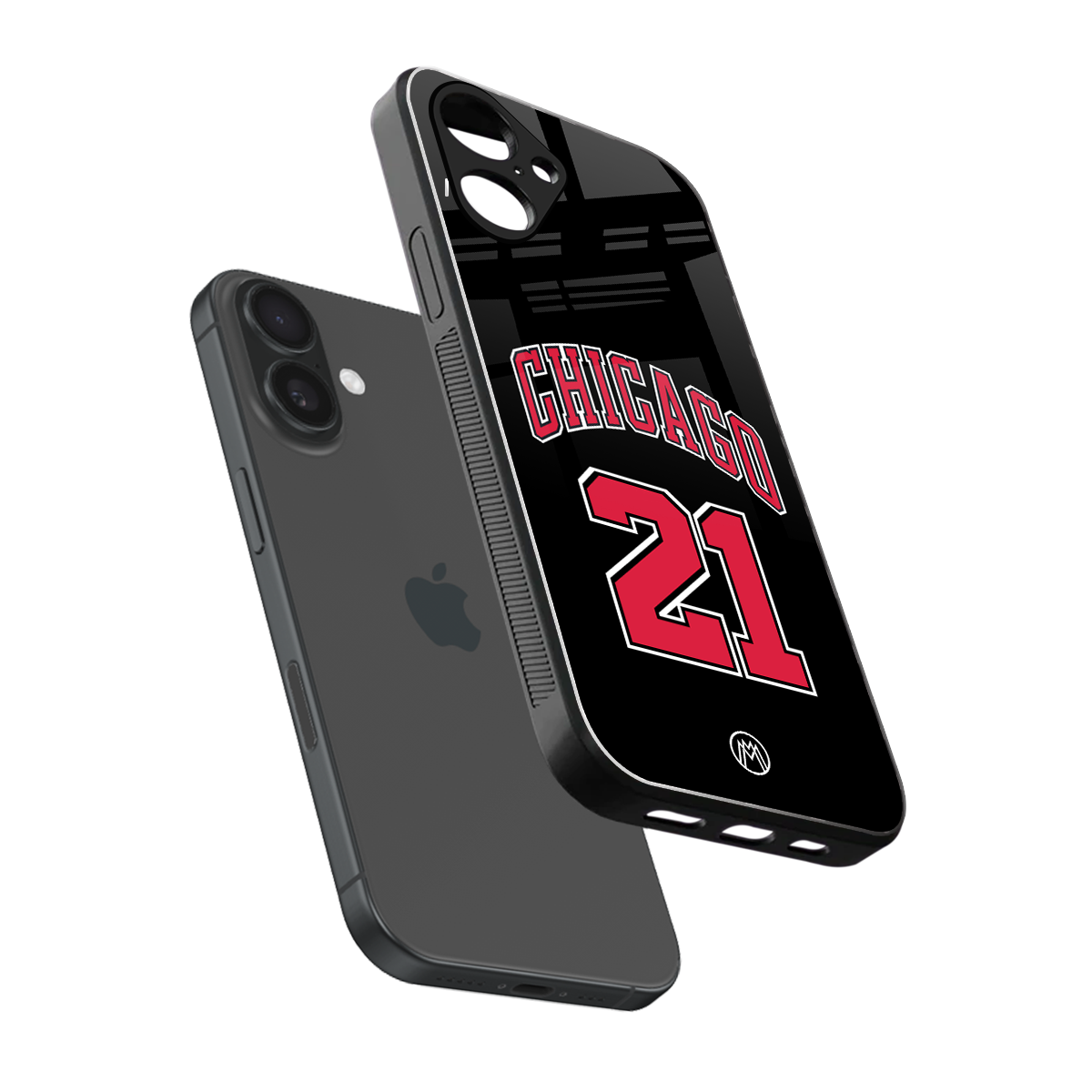 chicago 21 back phone cover | glass case for iphone 16