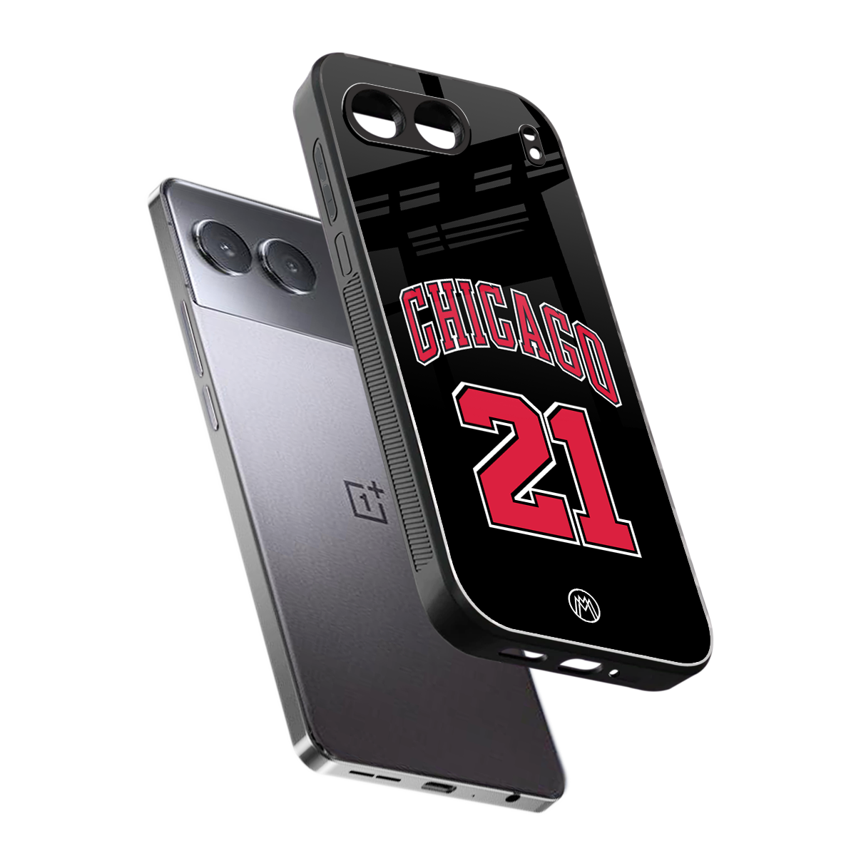 chicago 21 back phone cover | glass case for oneplus nord 4