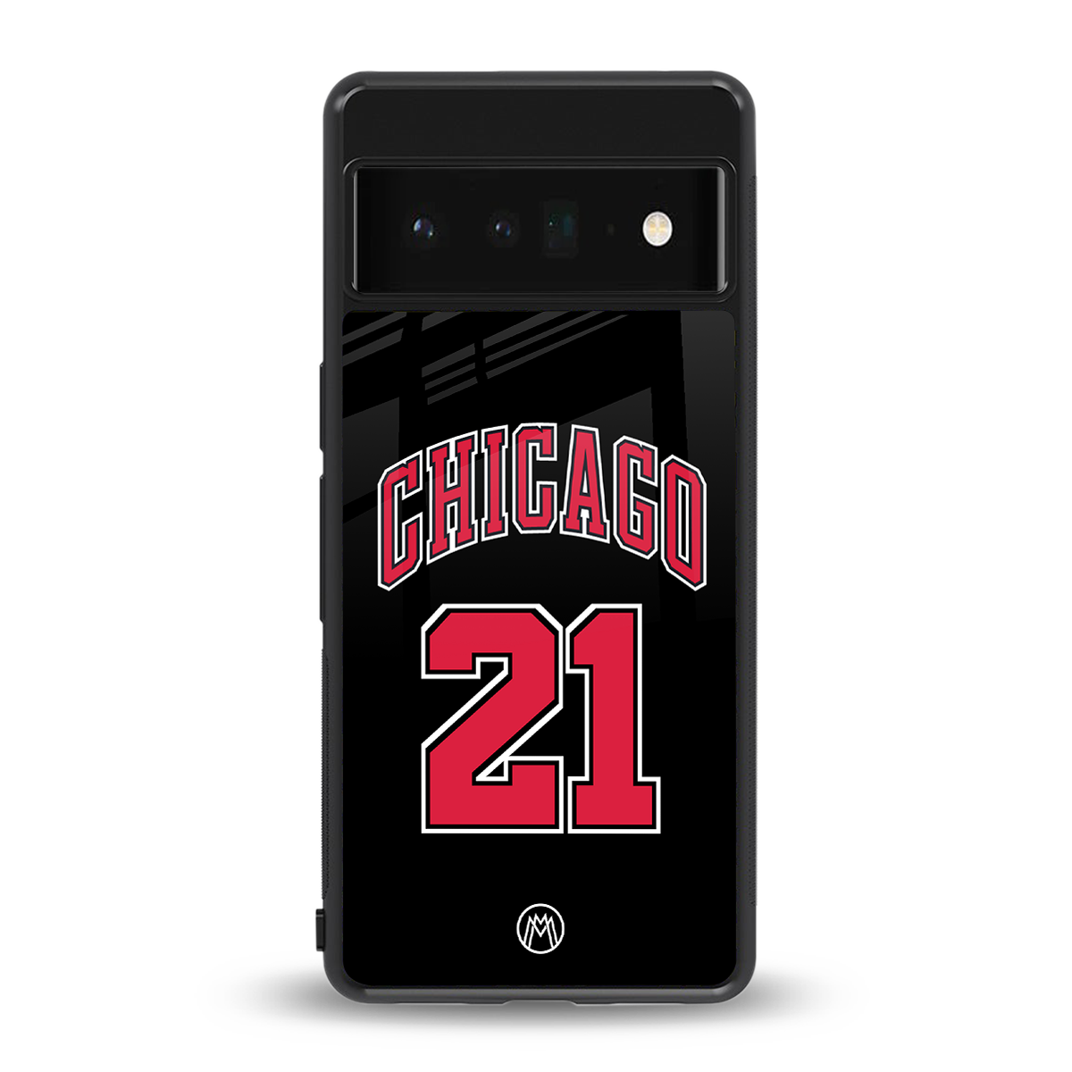 chicago 21 back phone cover | glass case for google pixel 6 pro