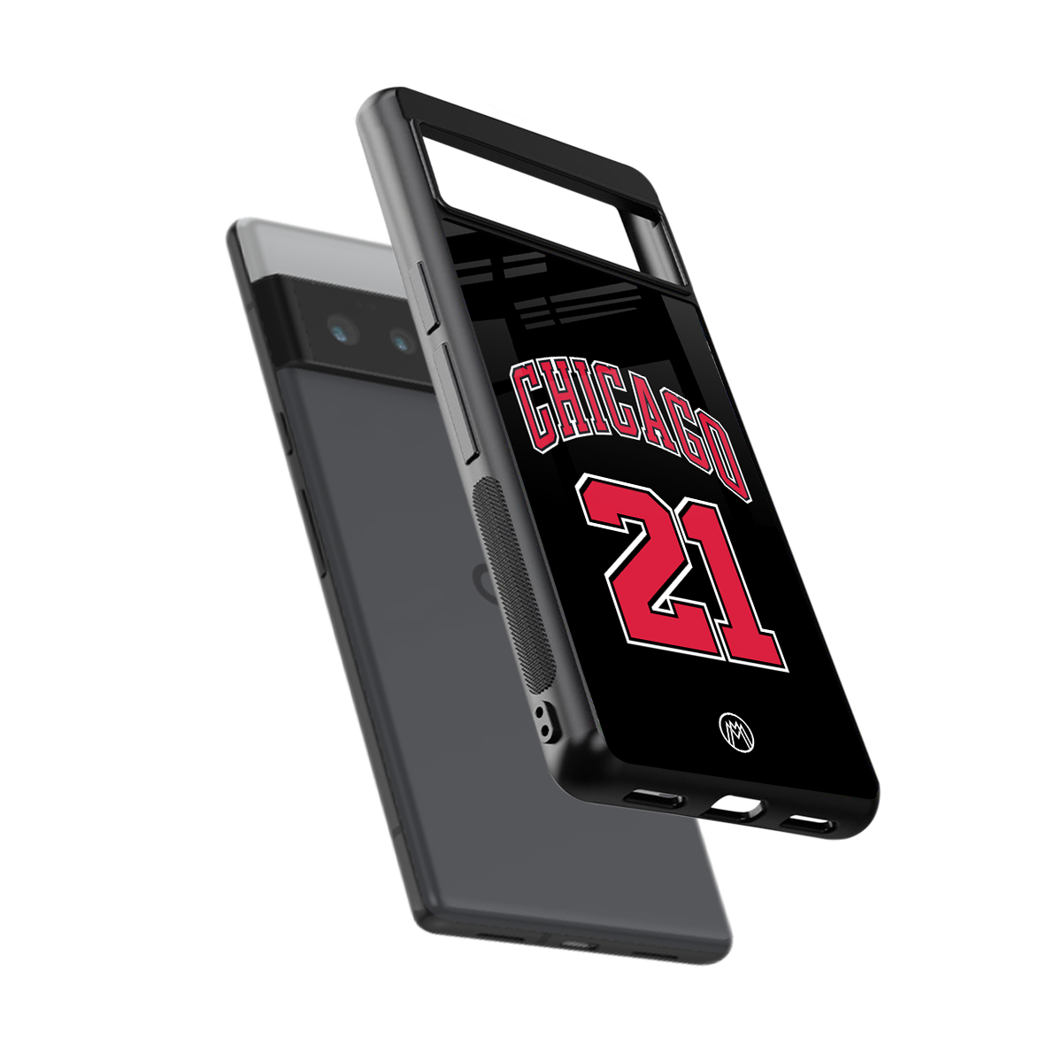 chicago 21 back phone cover | glass case for google pixel 6 pro