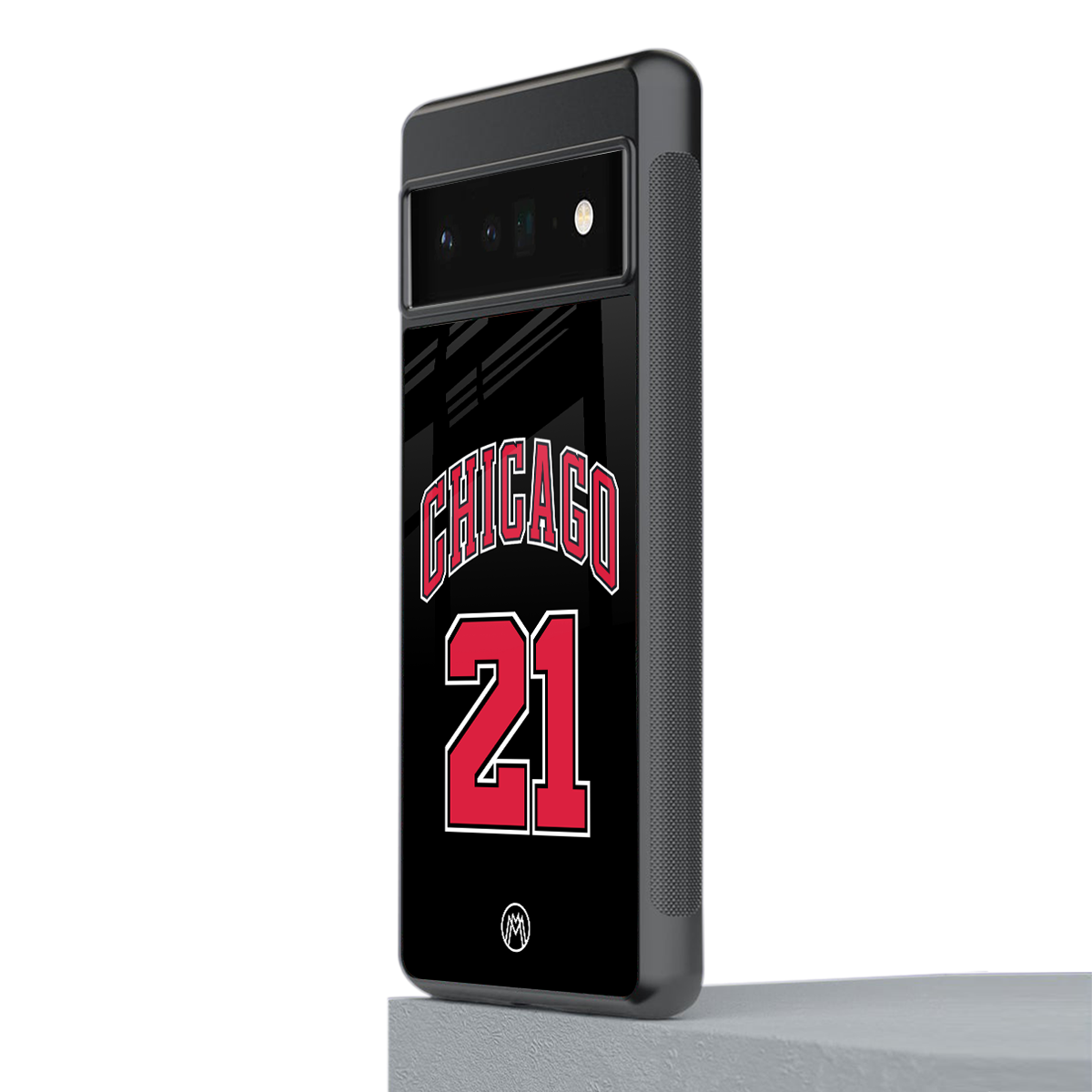 chicago 21 back phone cover | glass case for google pixel 6 pro