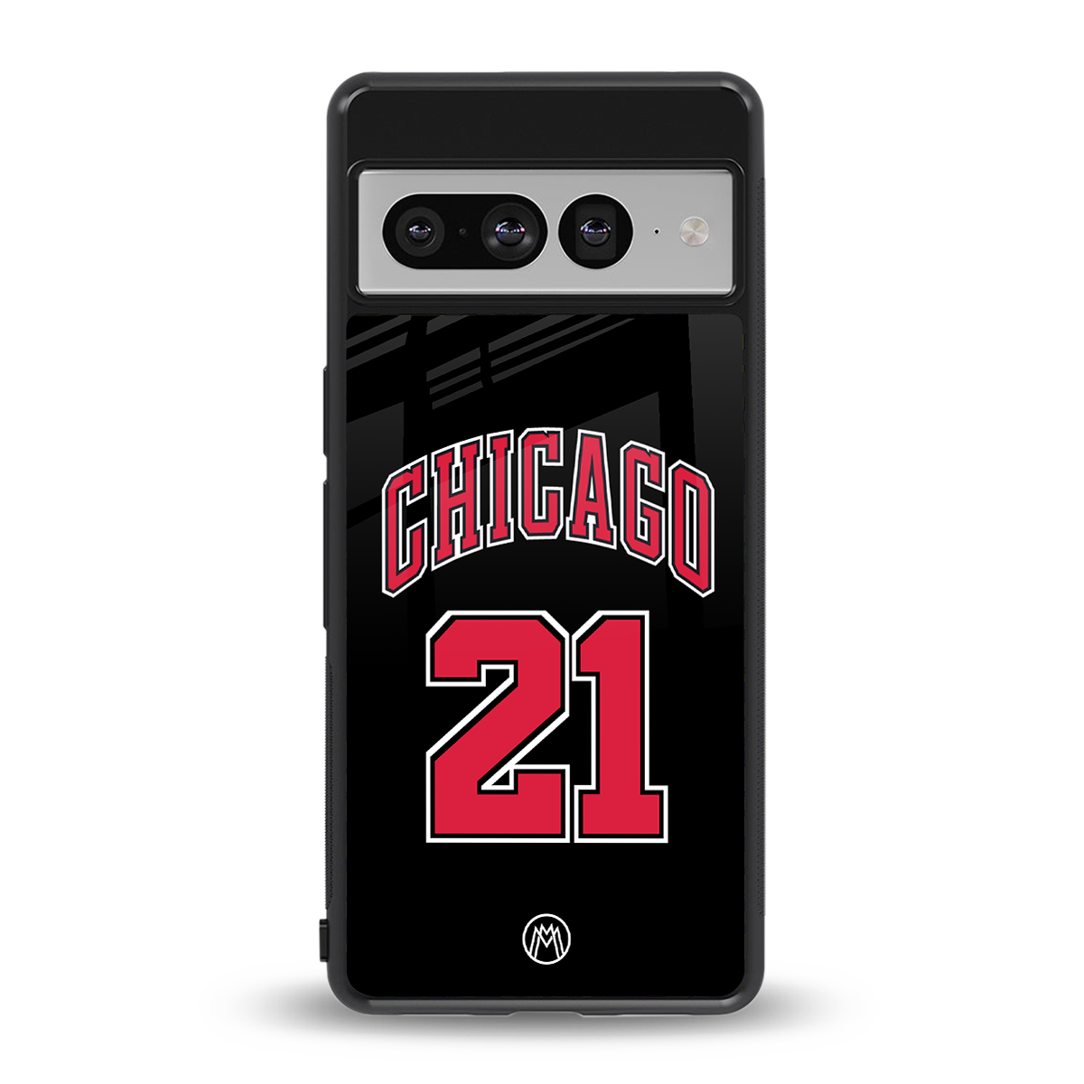 chicago 21 back phone cover | glass case for google pixel 7 pro