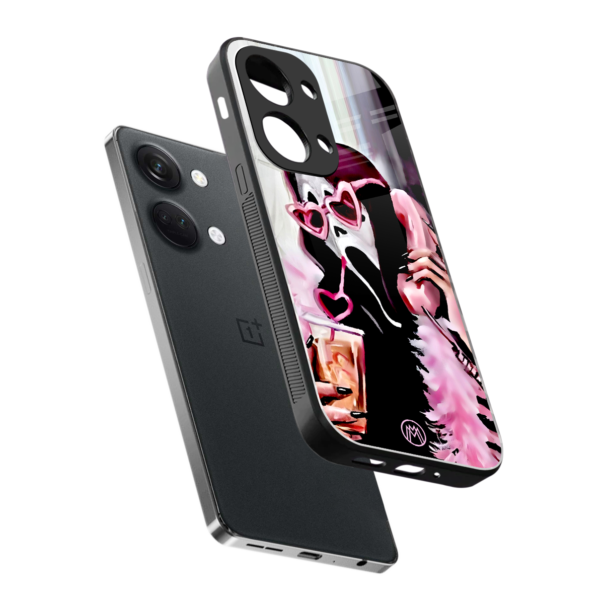 chill thrill back phone cover | glass case for oneplus nord 3