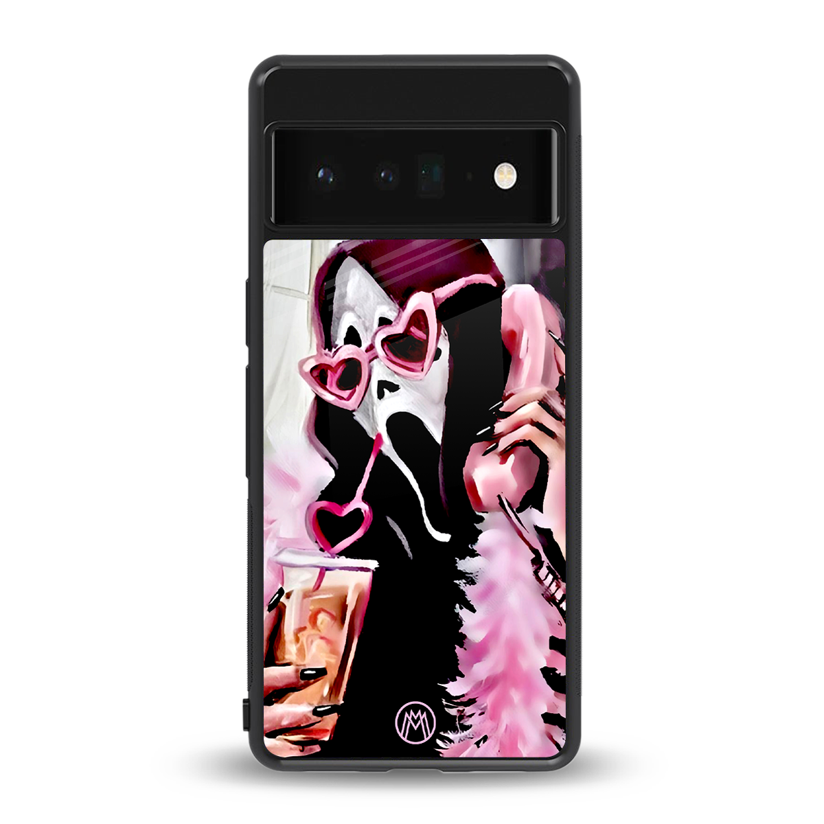 chill thrill back phone cover | glass case for google pixel 6 pro