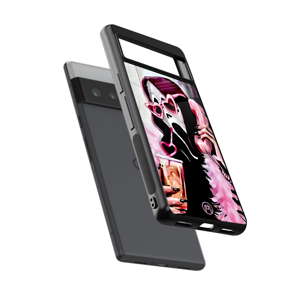 chill thrill back phone cover | glass case for google pixel 6 pro