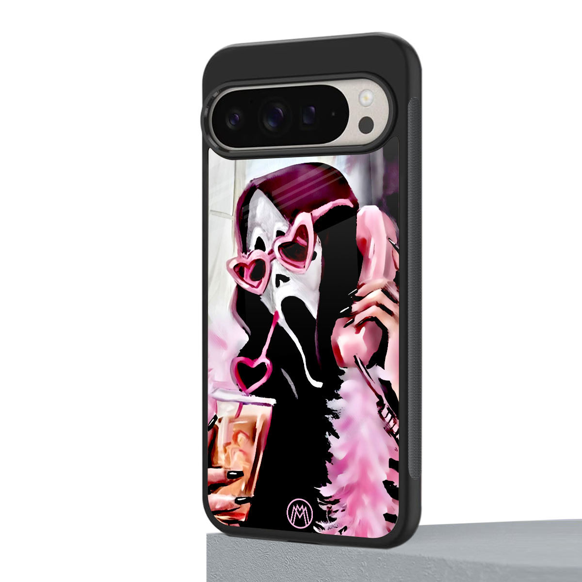 chill thrill back phone cover | glass case for google pixel 9 pro