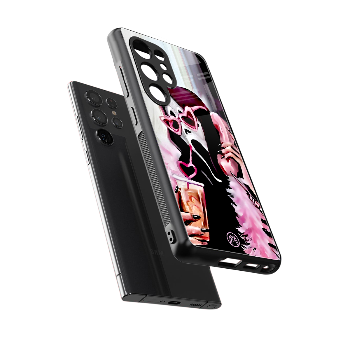 chill thrill back phone cover | glass case for samsung galaxy s25 ultra