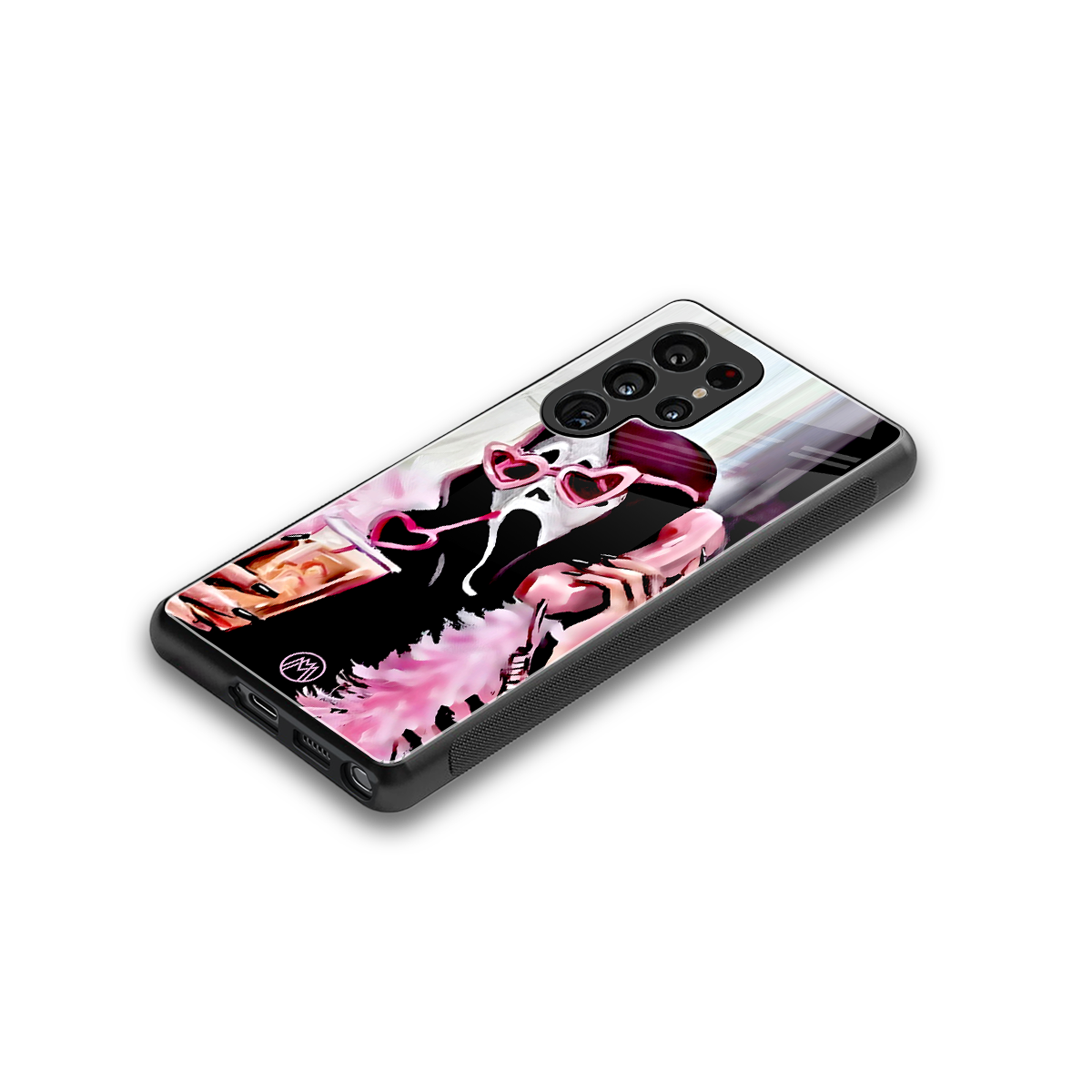 chill thrill back phone cover | glass case for samsung galaxy s25 ultra