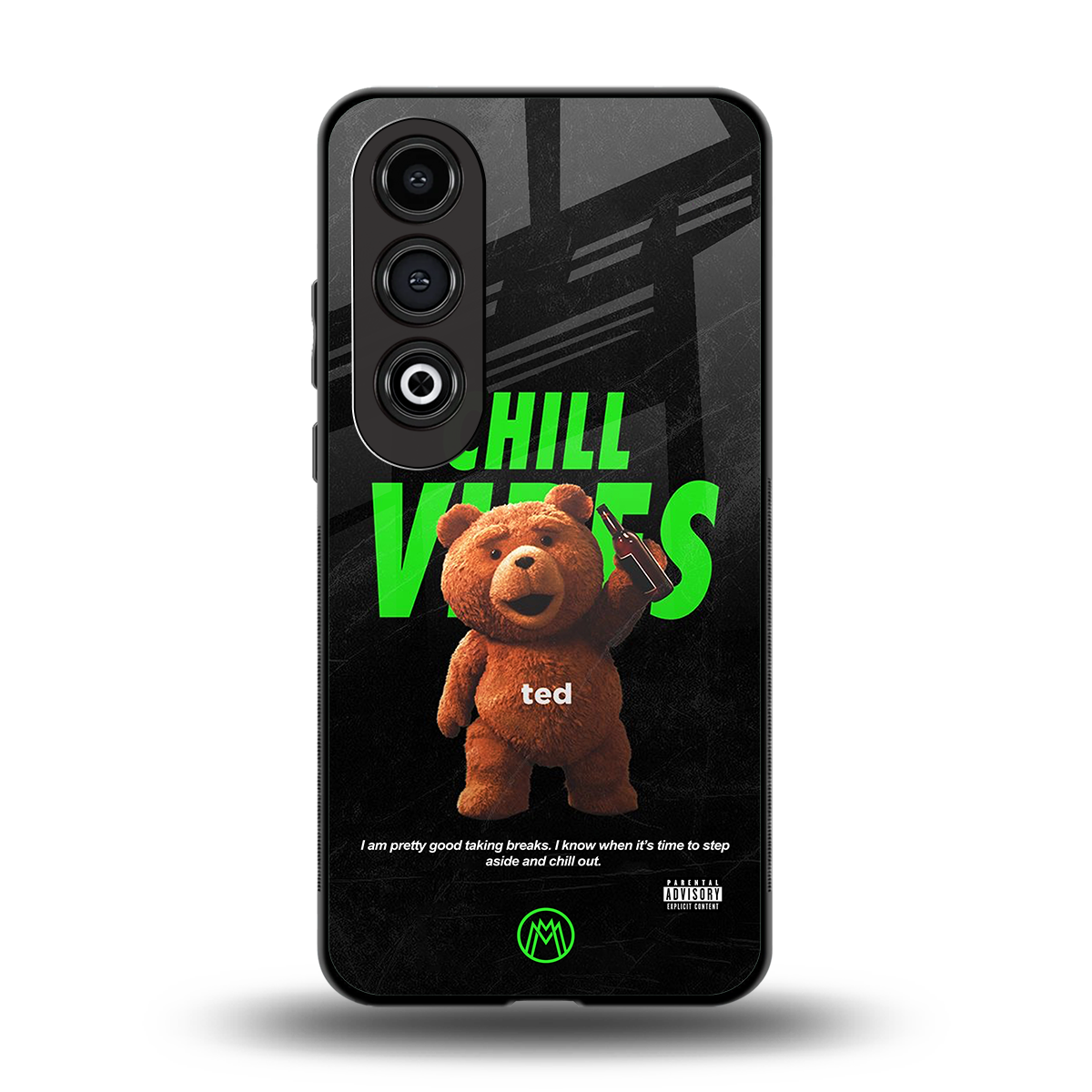chill vibes back phone cover | glass case for oneplus nord ce 4