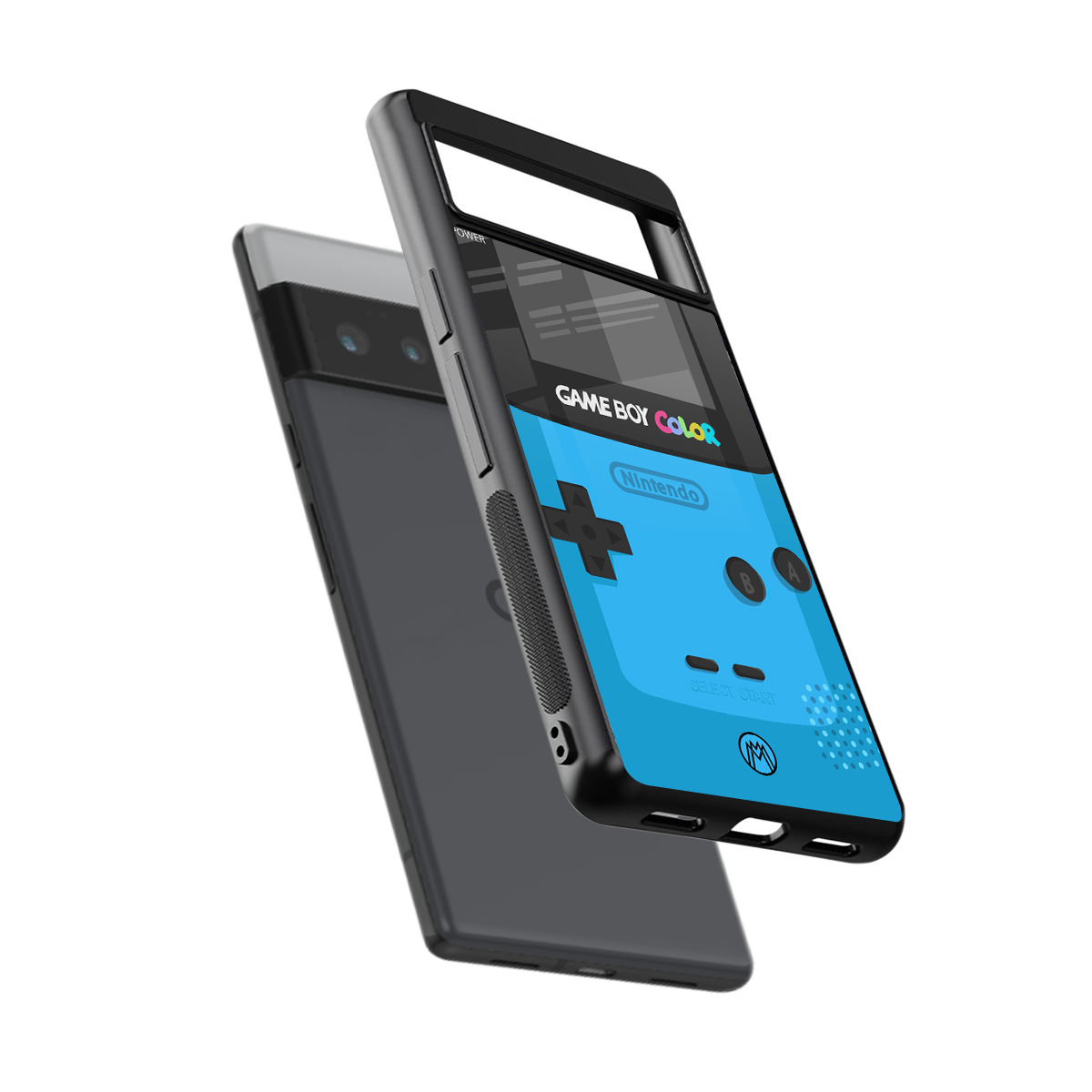 classic color gameboy back phone cover | glass case for google pixel 6 pro