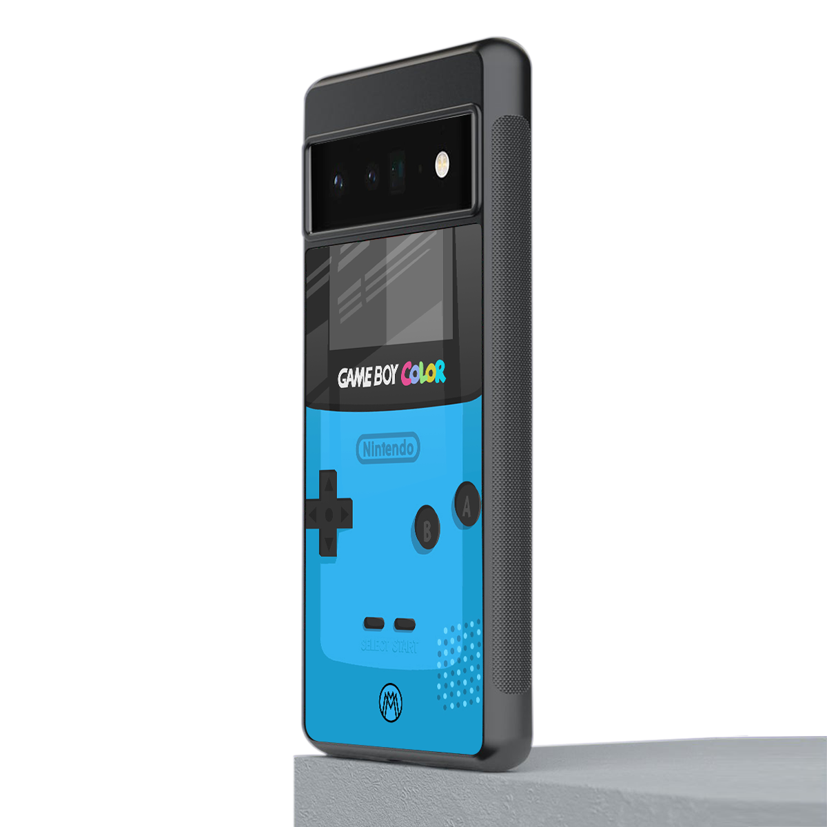 classic color gameboy back phone cover | glass case for google pixel 6 pro