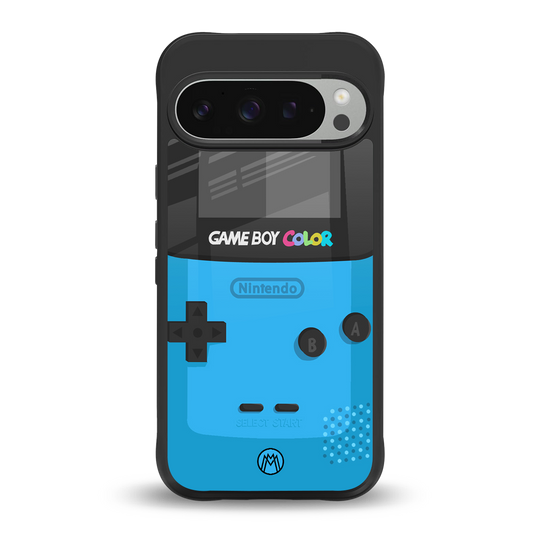 classic color gameboy back phone cover | glass case for google pixel 9 pro