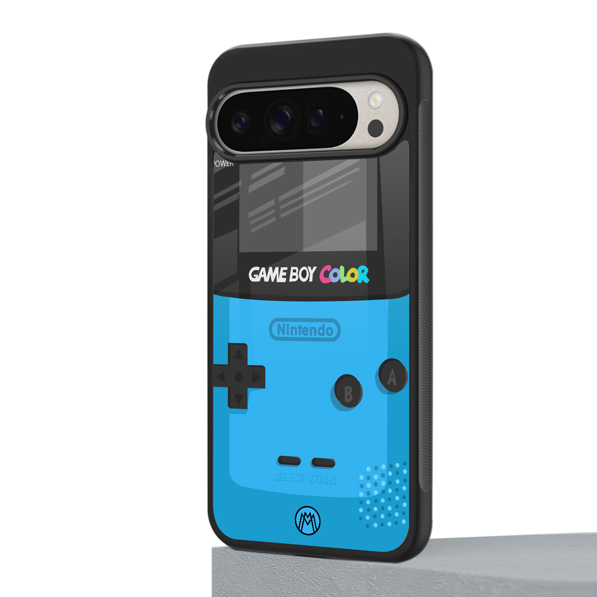 classic color gameboy back phone cover | glass case for google pixel 9 pro
