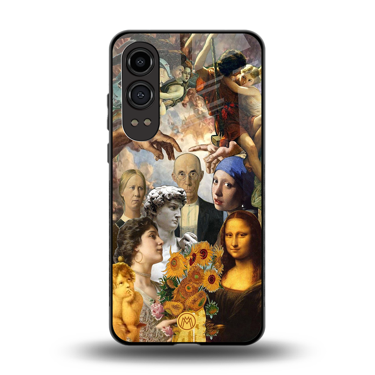 classic icons back phone cover | glass case for oneplus nord ce 4 lite