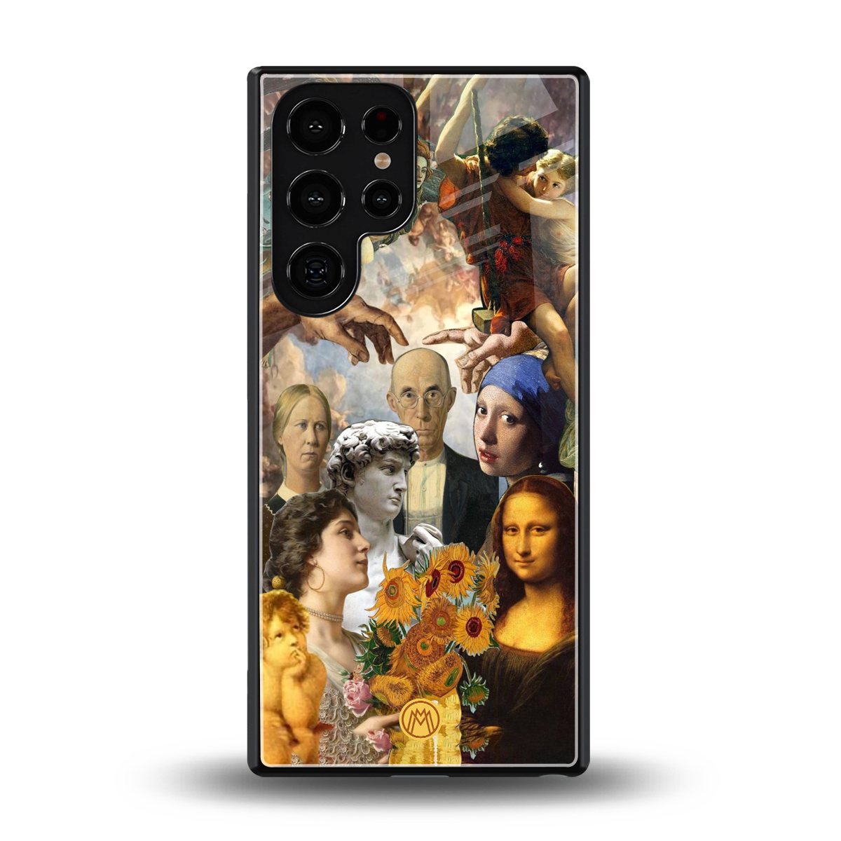 classic icons back phone cover | glass case for samsung galaxy s25 ultra