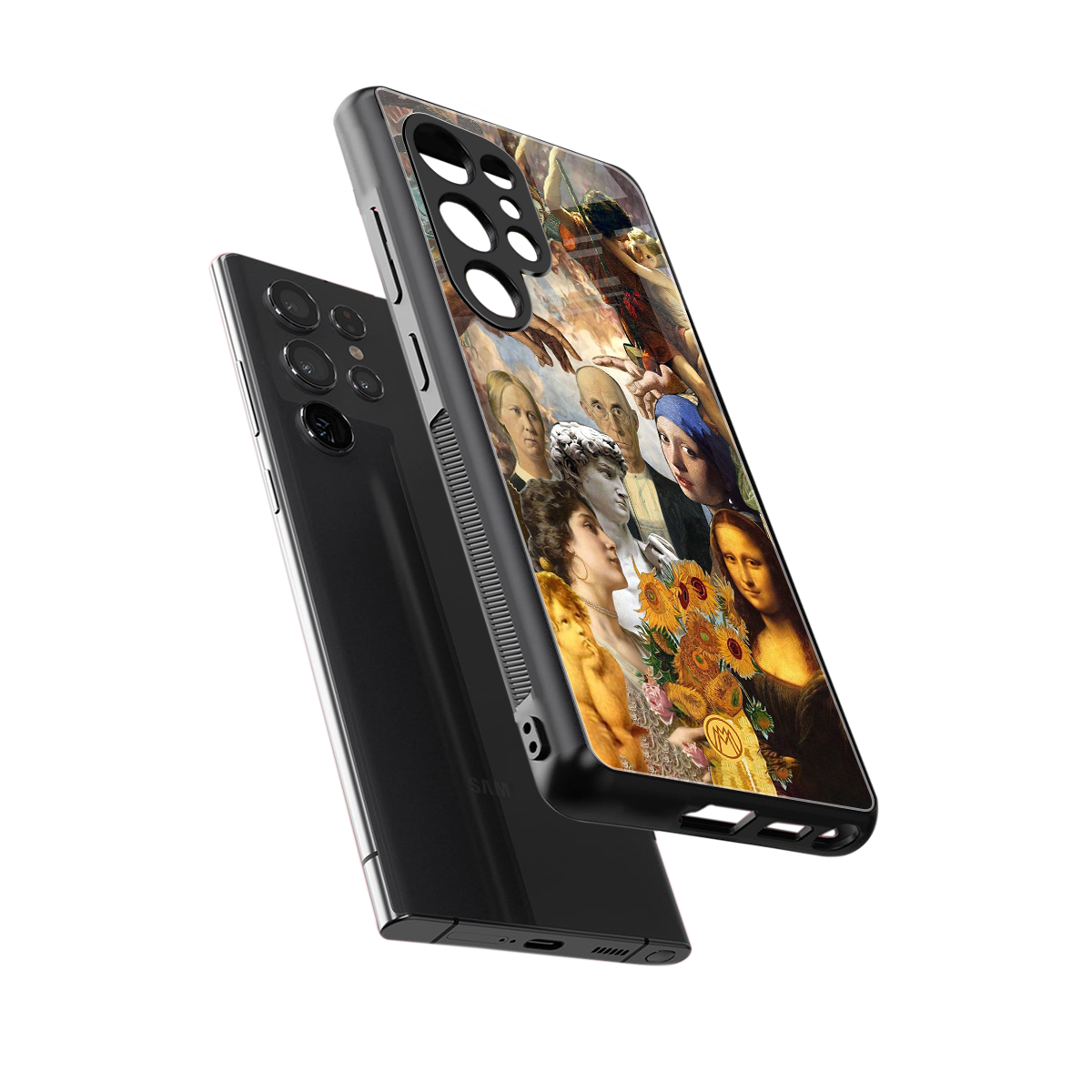 classic icons back phone cover | glass case for samsung galaxy s25 ultra