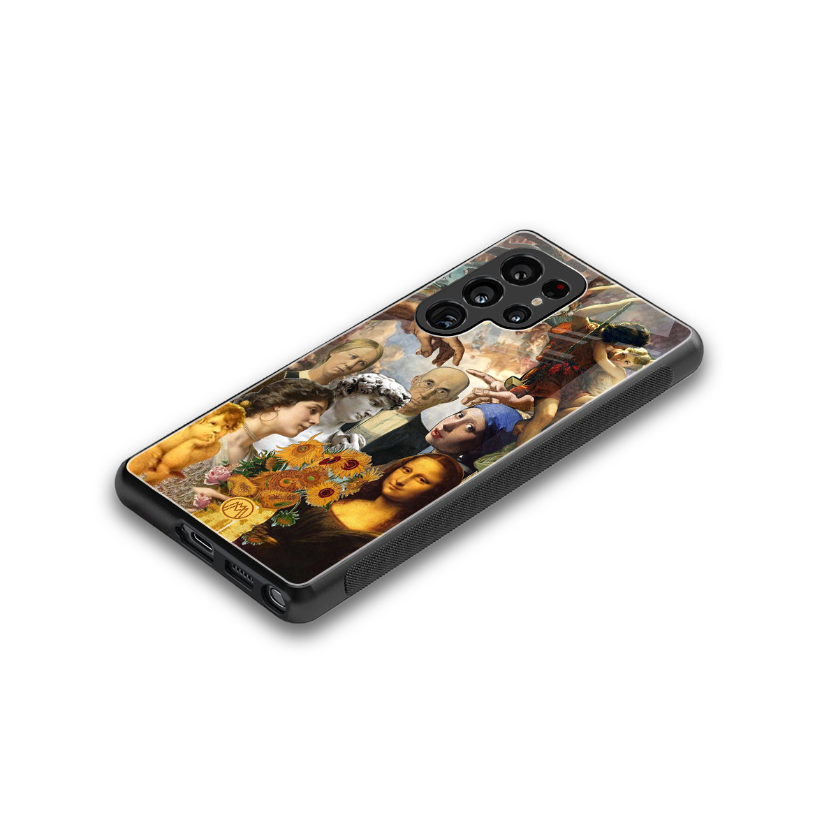 classic icons back phone cover | glass case for samsung galaxy s25 ultra