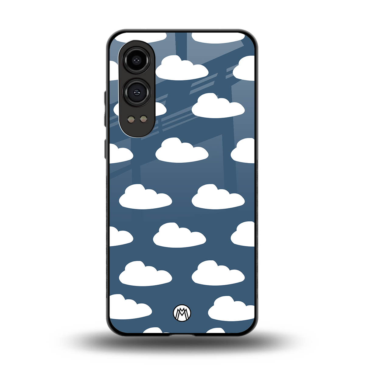 clouds back phone cover | glass case for oneplus nord ce 4 lite