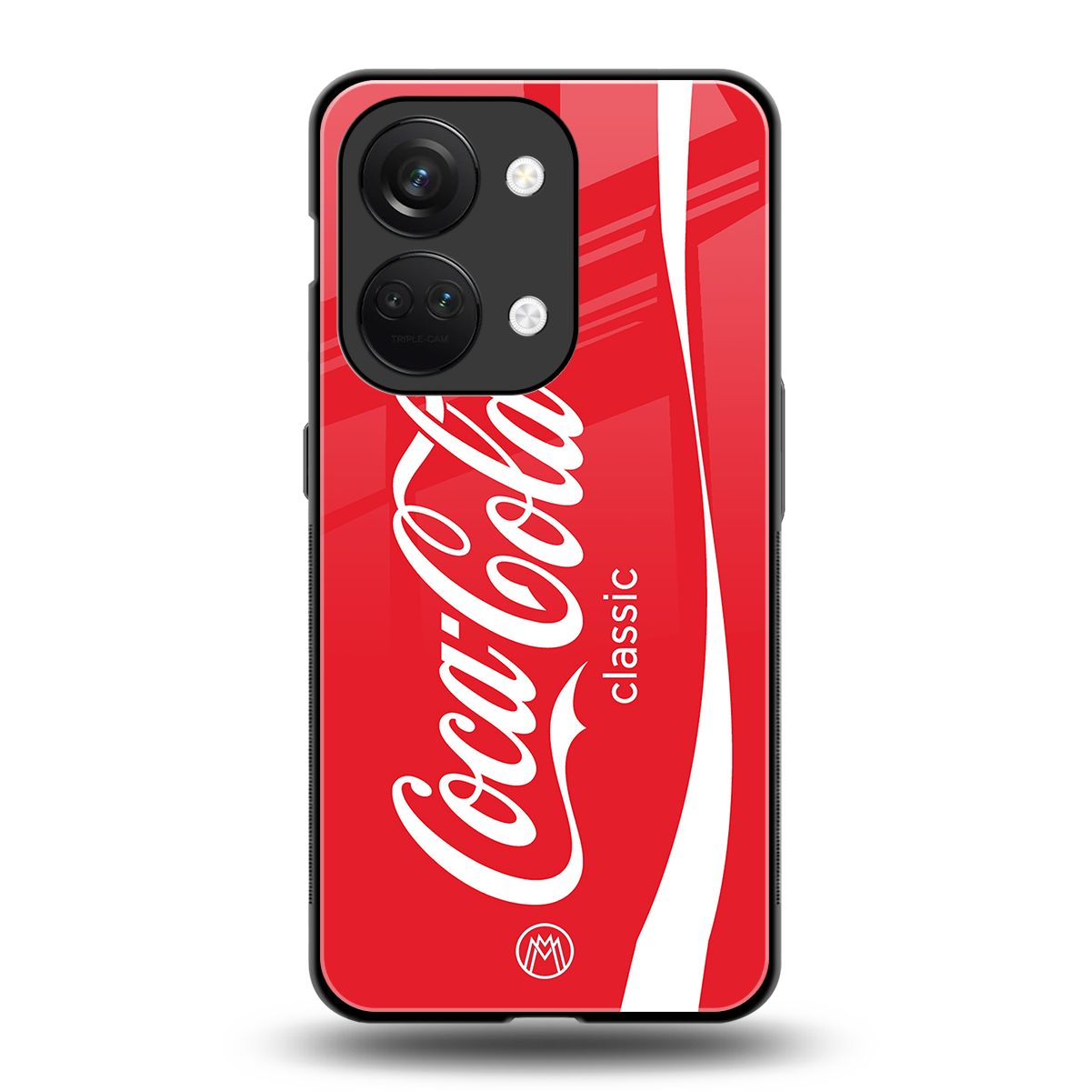 coca cola classic back phone cover | glass case for oneplus nord 3