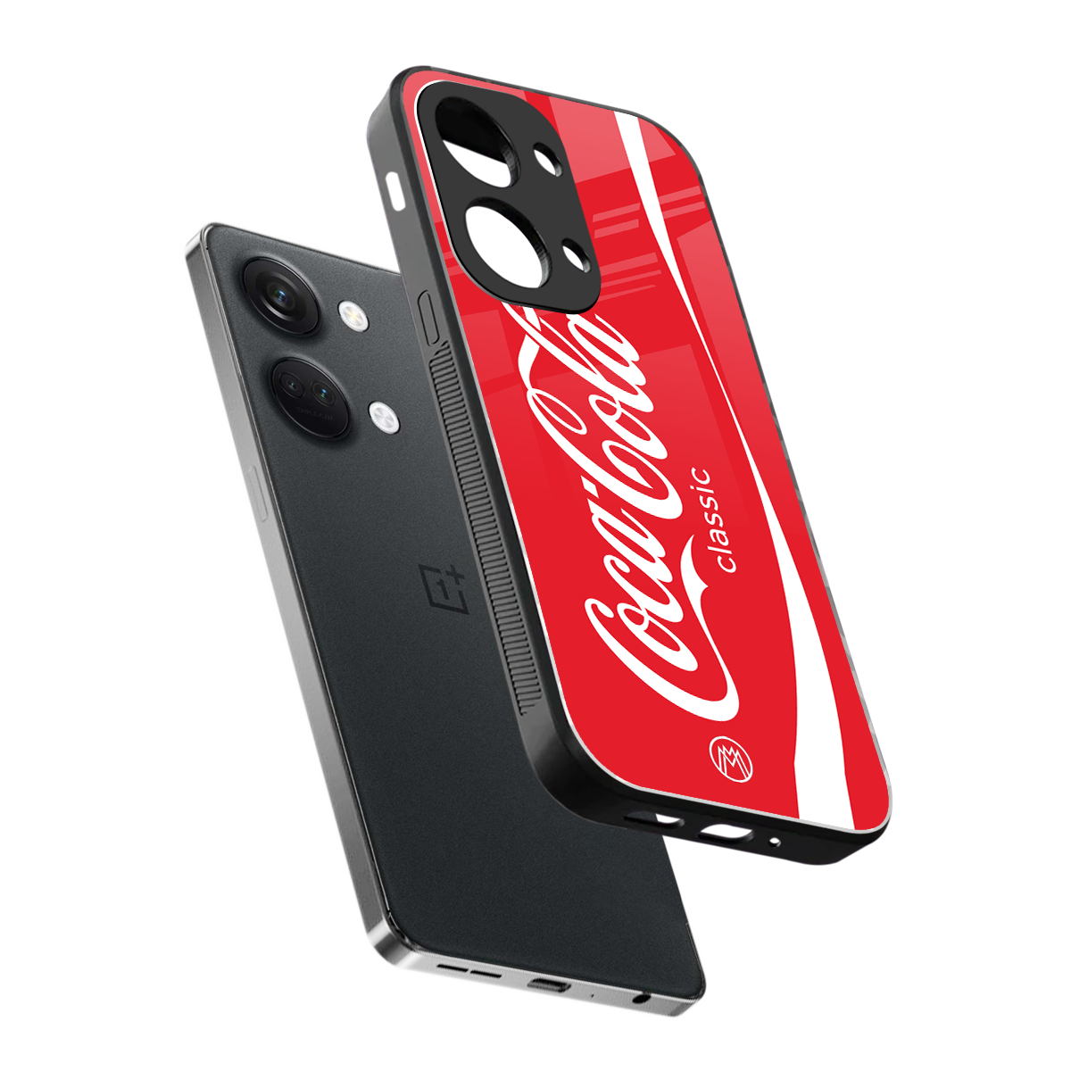 coca cola classic back phone cover | glass case for oneplus nord 3