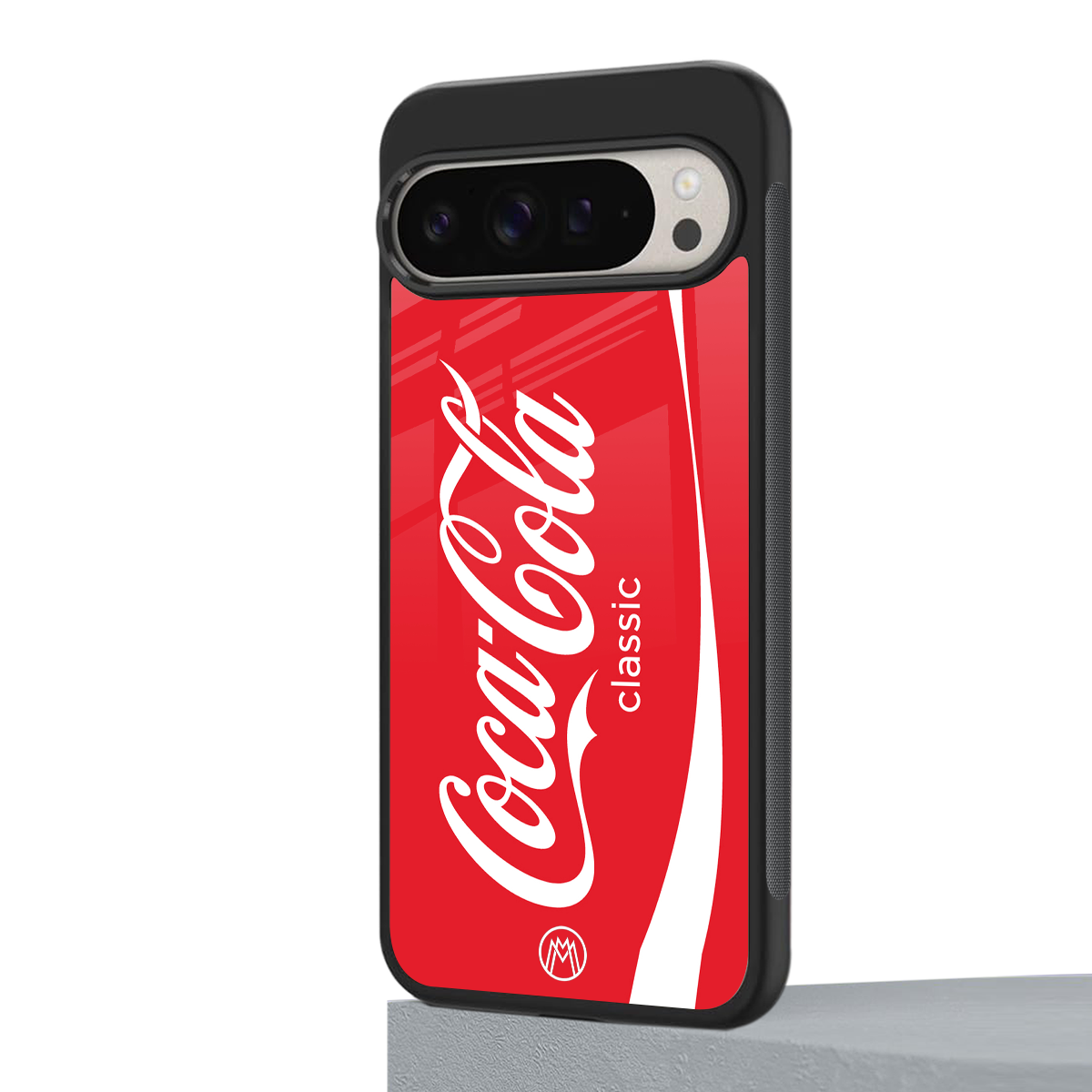 coca cola classic back phone cover | glass case for google pixel 9 pro
