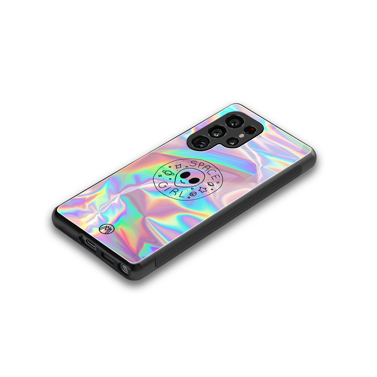 colorful alien back phone cover | glass case for samsung galaxy s25 ultra