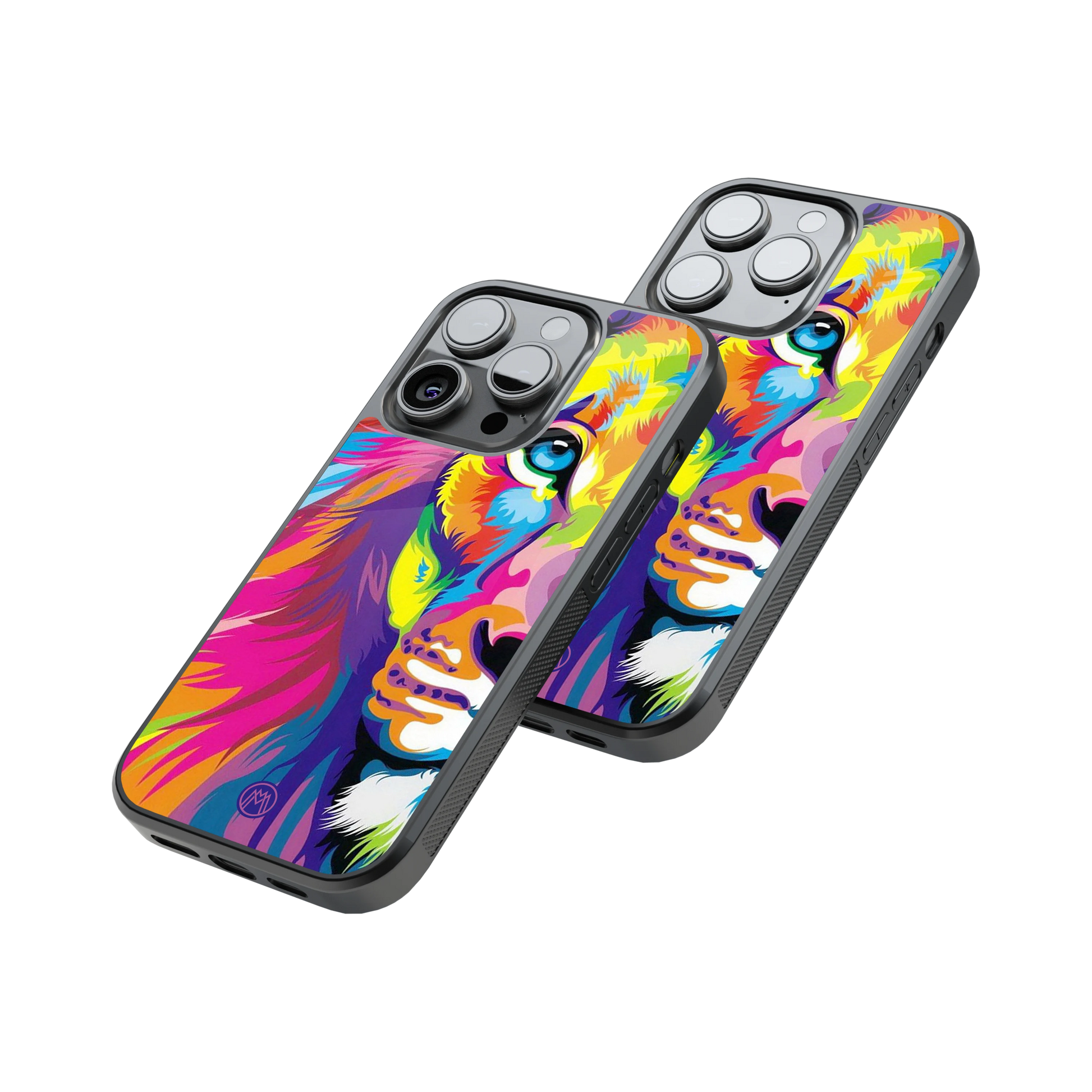 Protective Glass Back Phone Case Compatible with iPhone, Samsung, OnePlus, Pixel & More