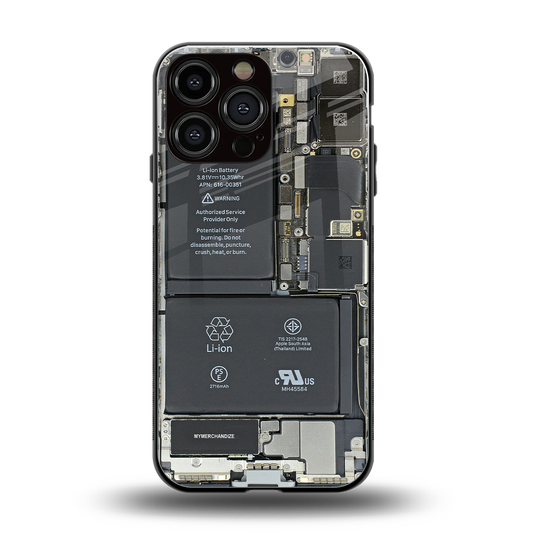 core view back phone cover | glass case for iphone 13 pro max