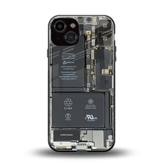 core view back phone cover | glass case for iphone 13