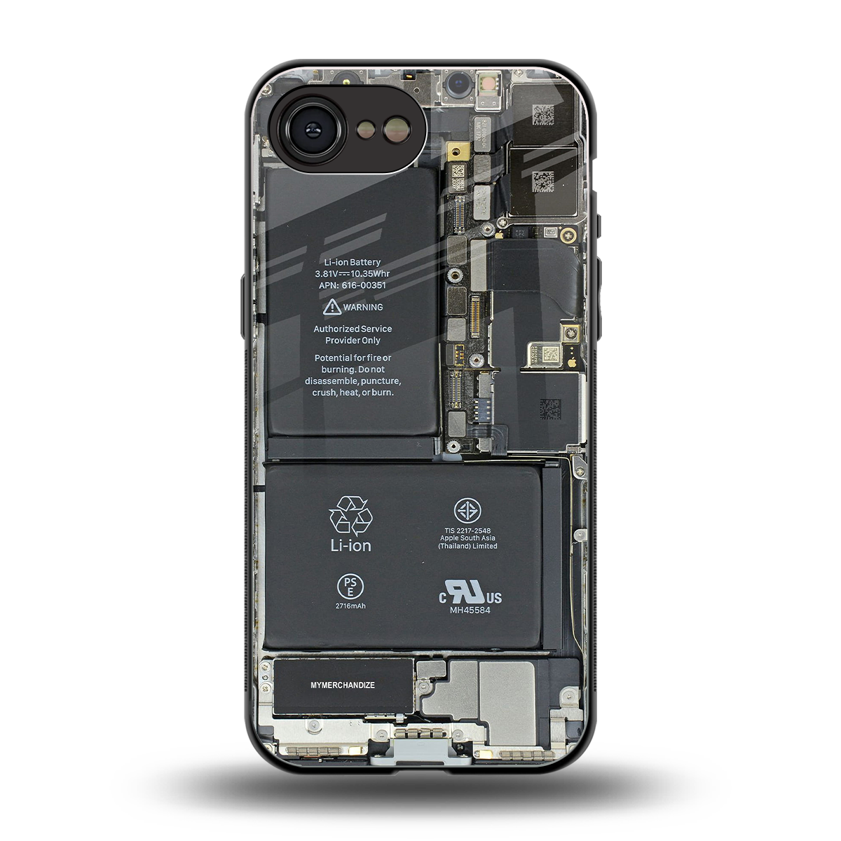 core view back phone cover | glass case for iphone 16e