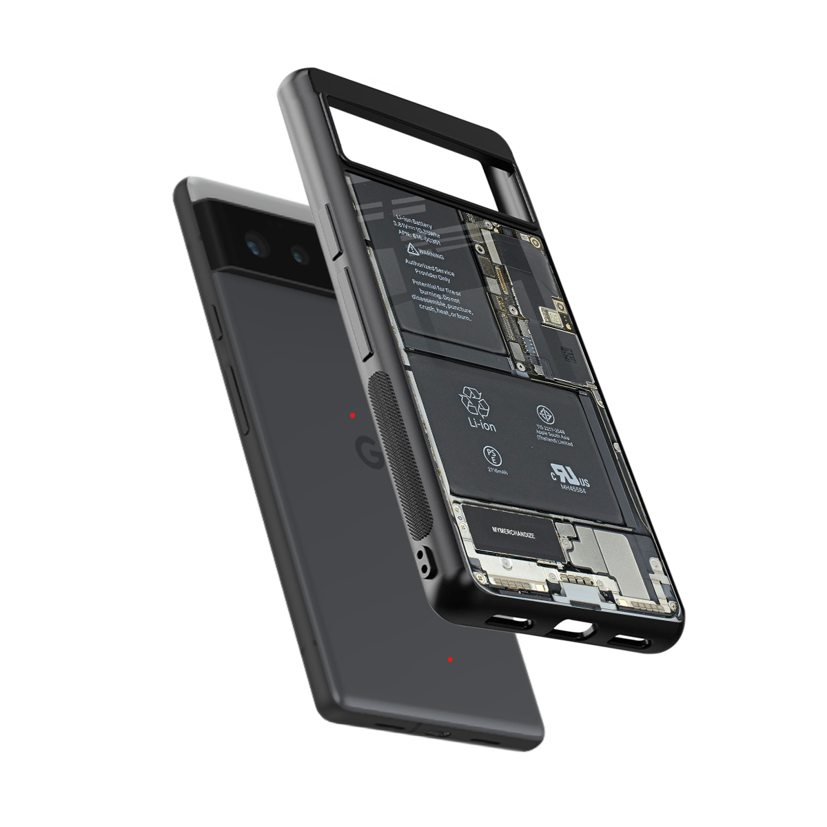 core view back phone cover | glass case for google pixel 6