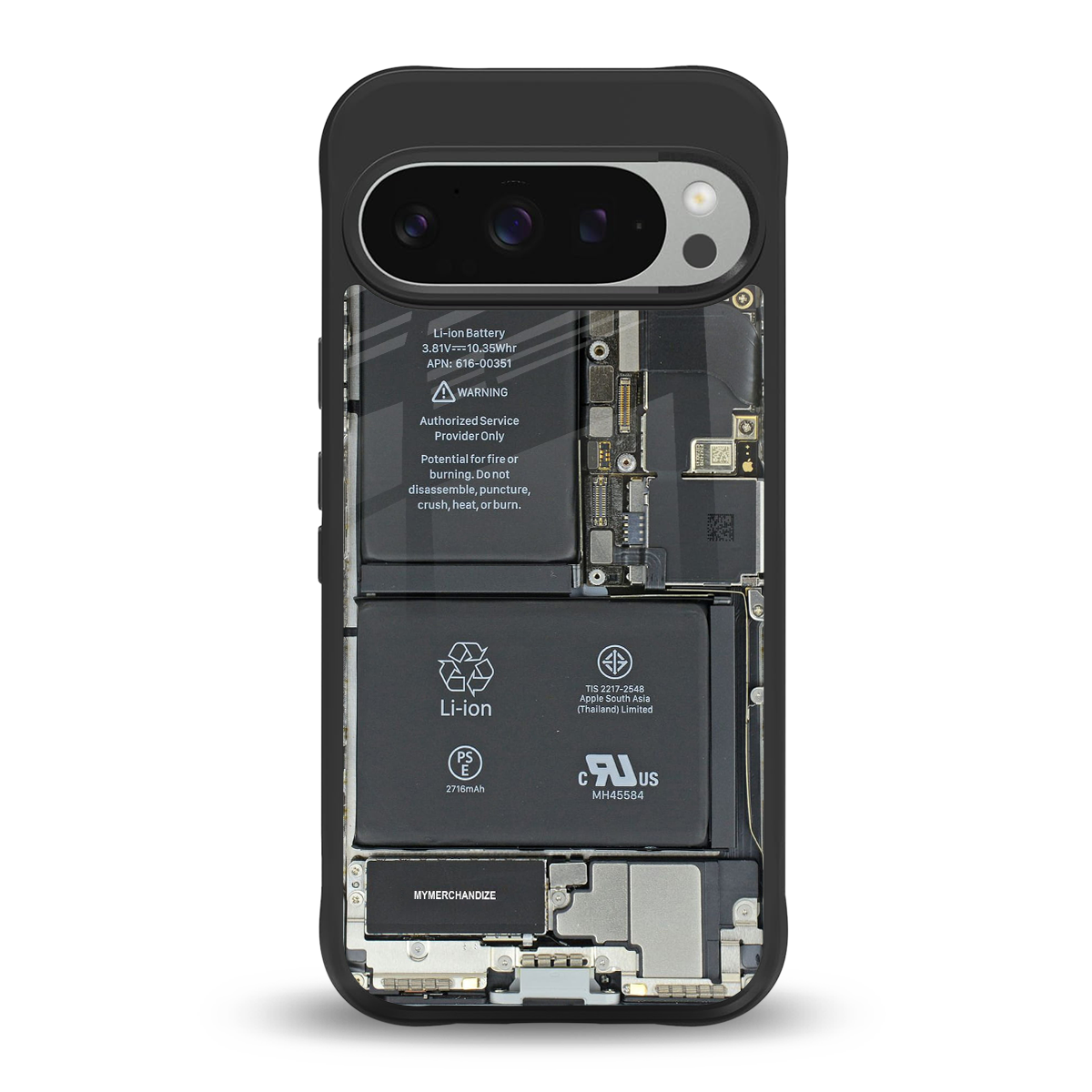 core view back phone cover | glass case for google pixel 9 pro xl