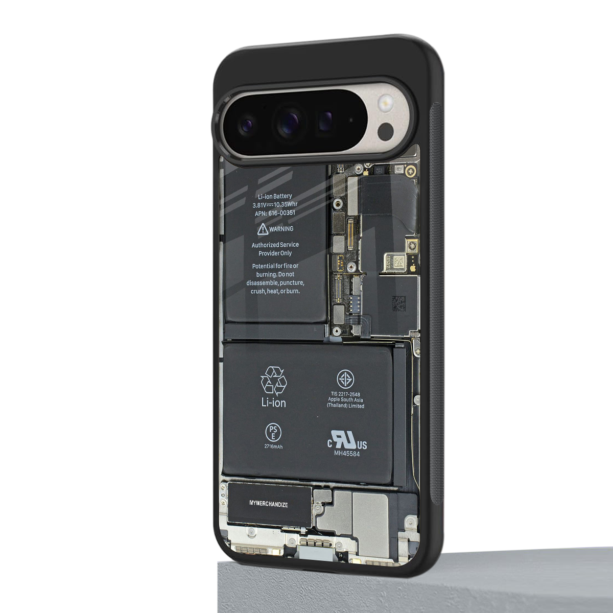 core view back phone cover | glass case for google pixel 9 pro xl