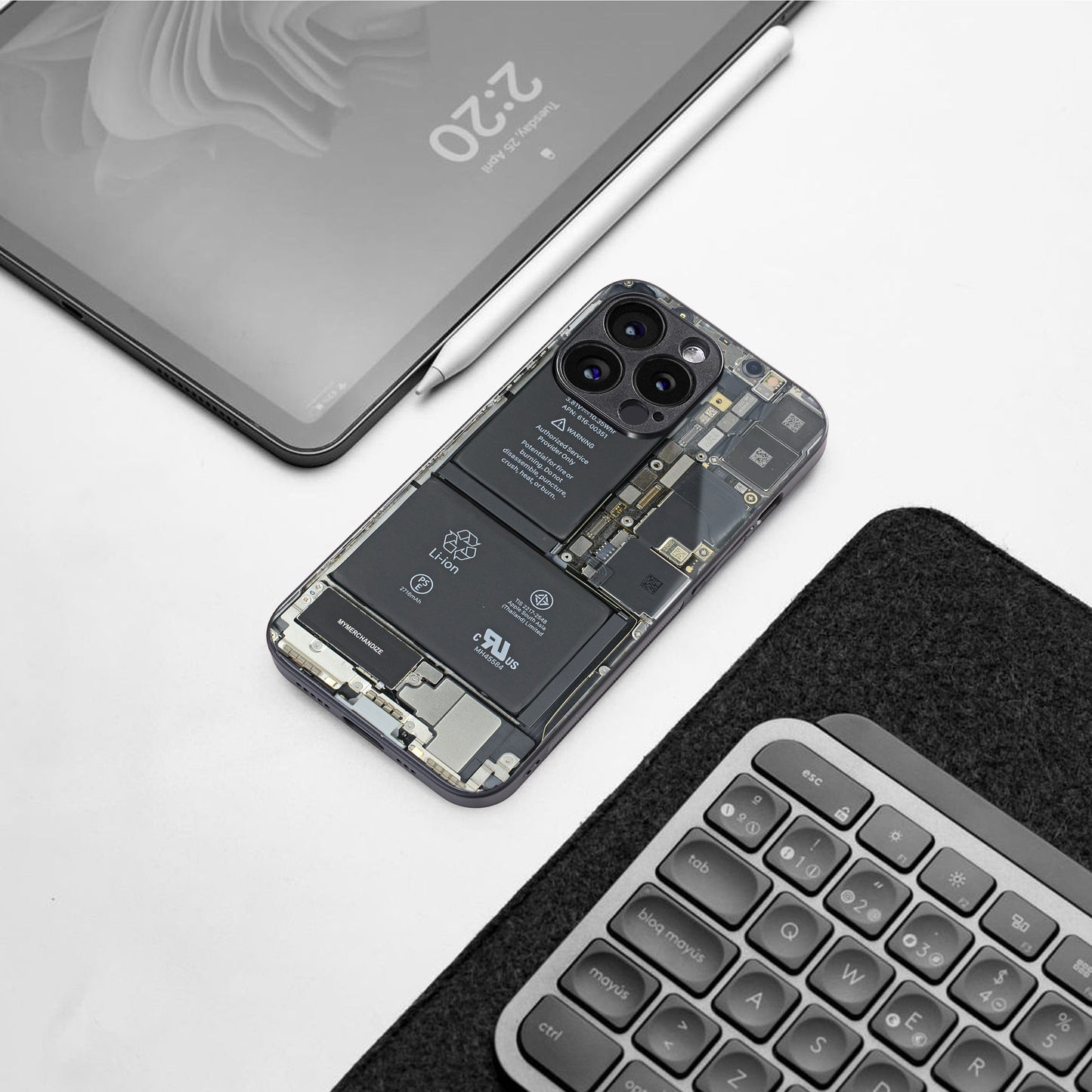 core view back phone cover | glass case for Google Pixel 8