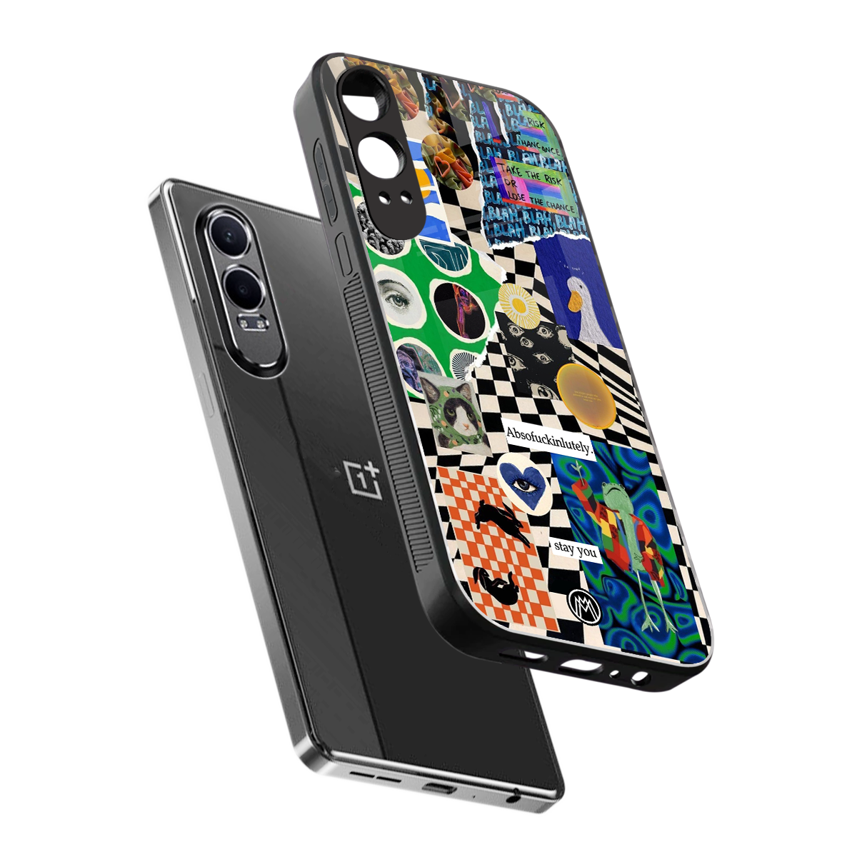 courage back phone cover | glass case for oneplus nord ce 4 lite