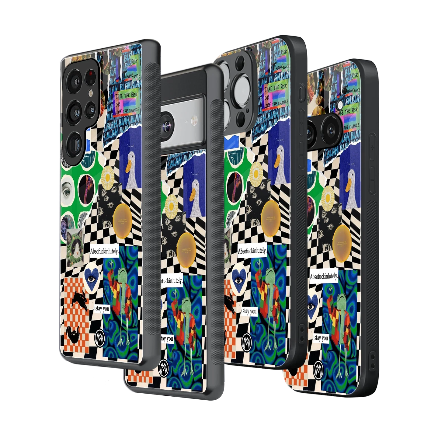 Stylish Glass Back Case for All Smartphones โ iPhone, Samsung, OnePlus, Pixel, Redmi, Oppo, Vivo, Motorola