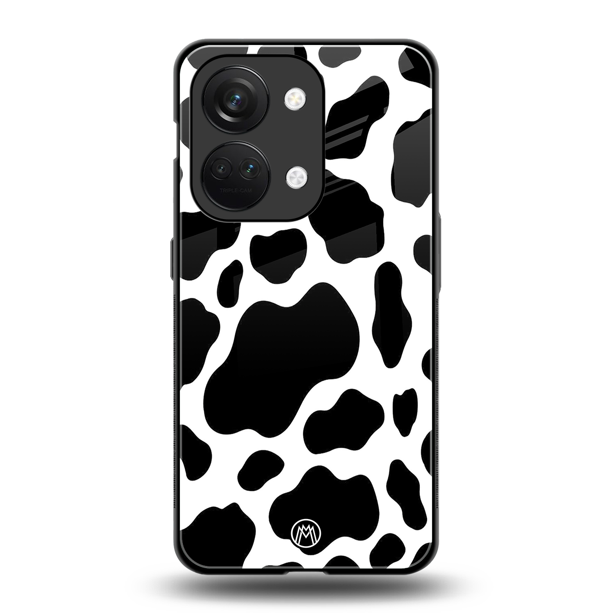 cow fur back phone cover | glass case for oneplus nord 3