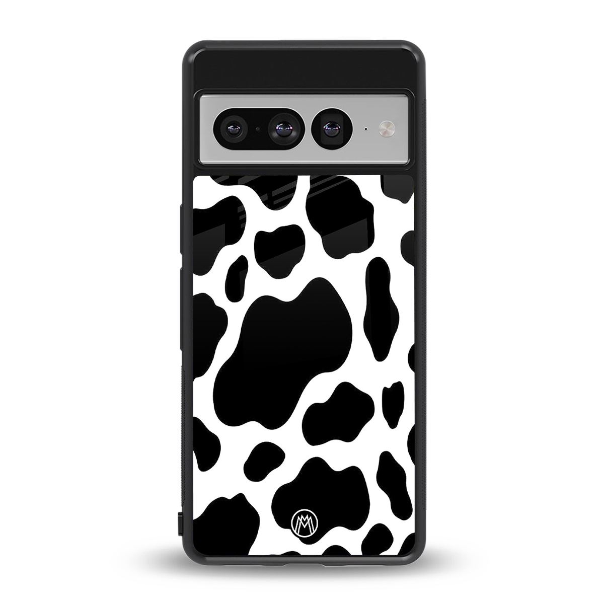 cow fur back phone cover | glass case for google pixel 7 pro