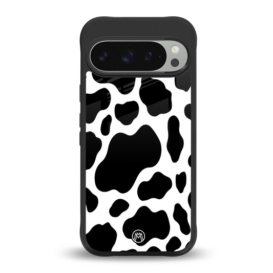 cow fur back phone cover | glass case for google pixel 9 pro