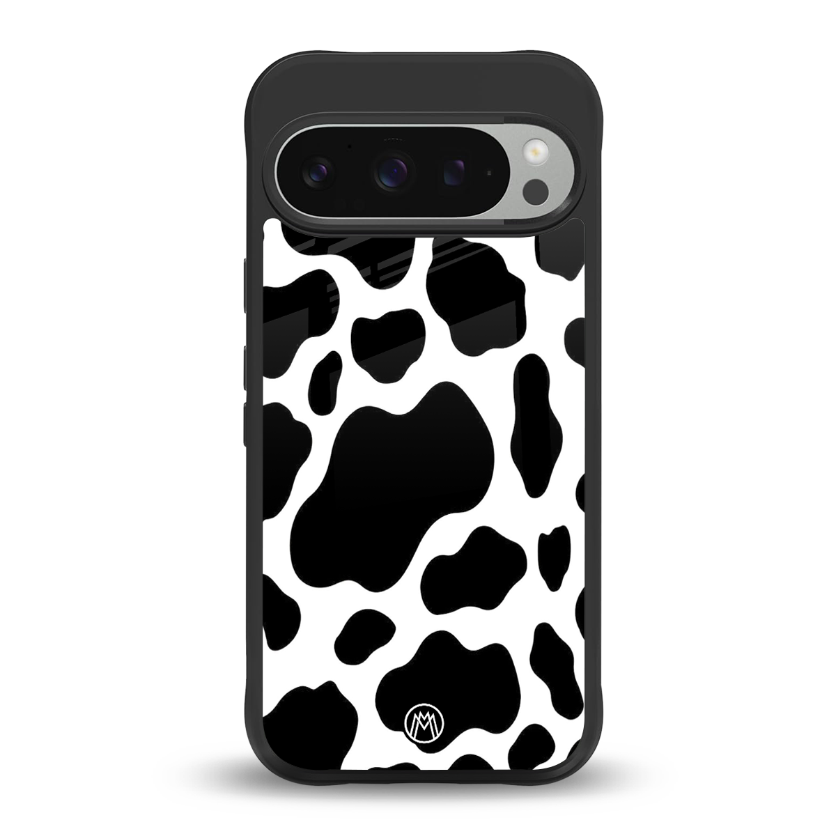 cow fur back phone cover | glass case for google pixel 9 pro xl