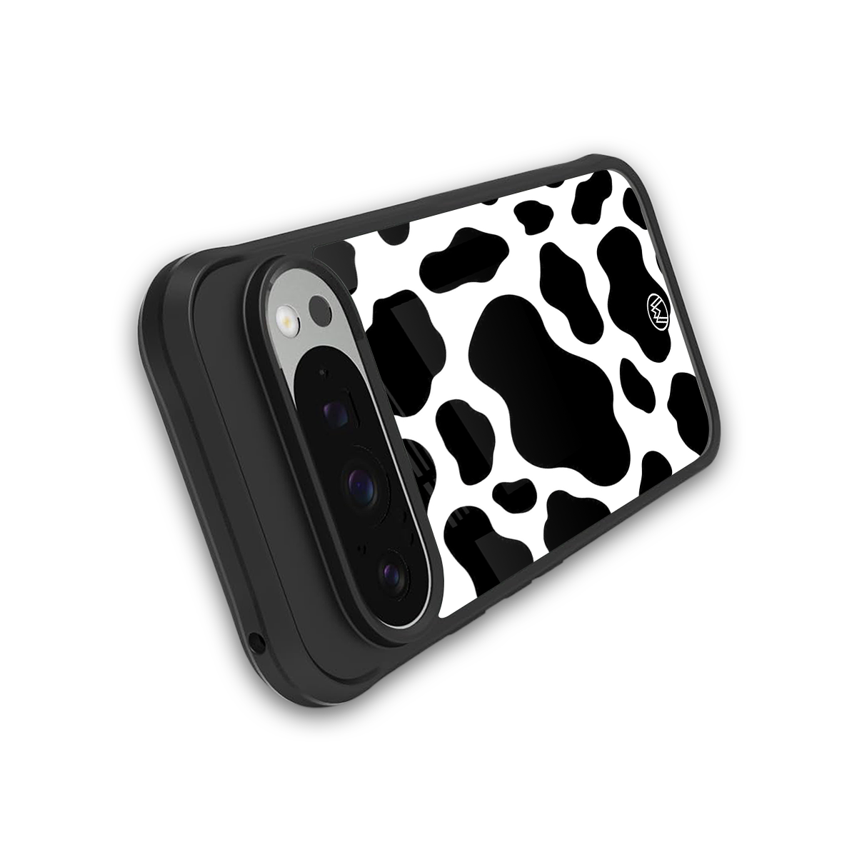 cow fur back phone cover | glass case for google pixel 9 pro