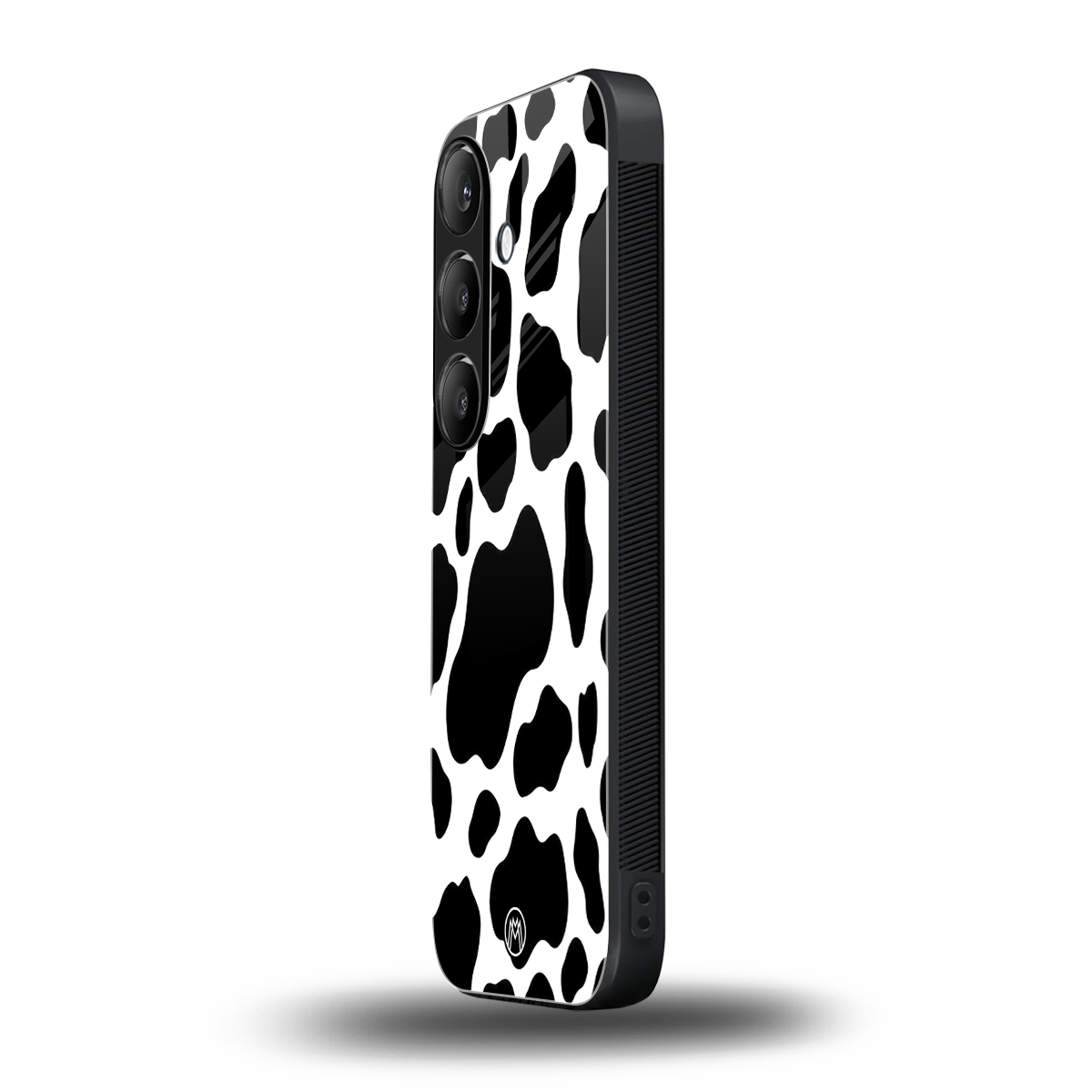 cow fur back phone cover | glass case for samsung galaxy s23 plus