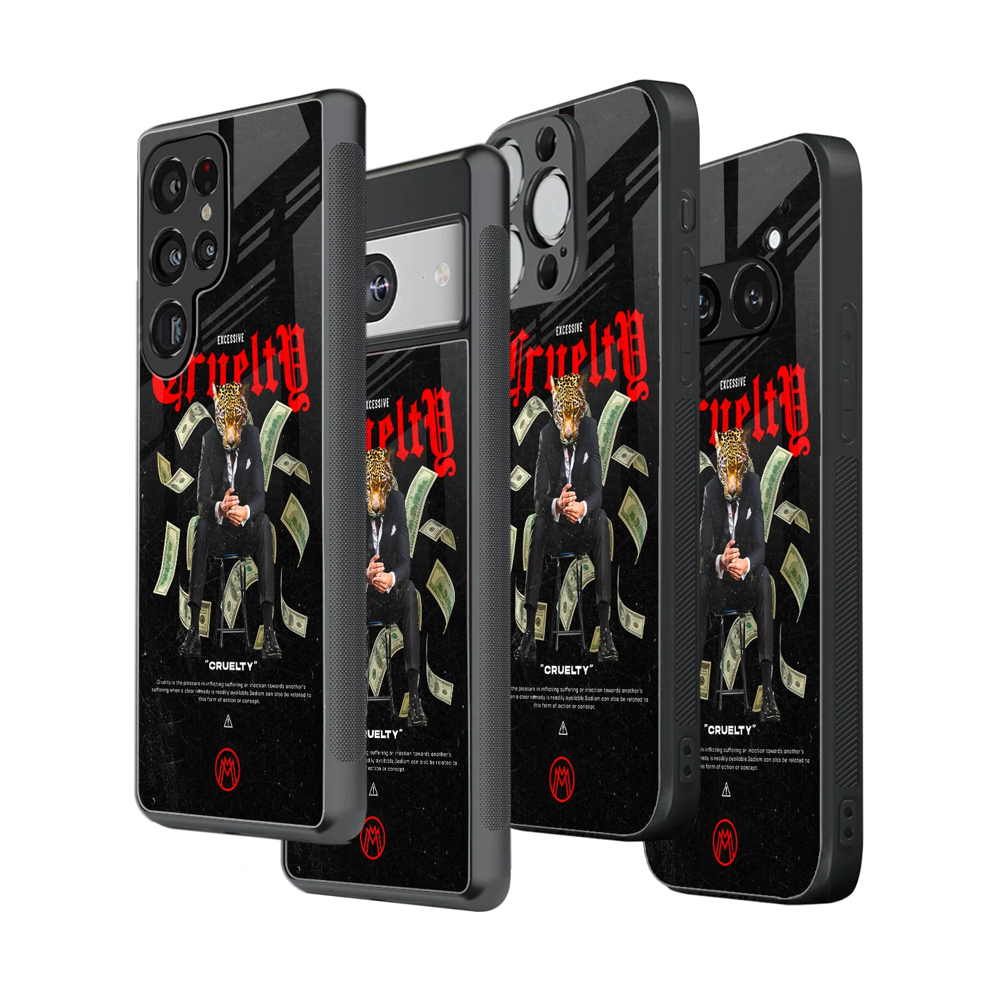 Stylish Glass Back Case for All Smartphones โ iPhone, Samsung, OnePlus, Pixel, Redmi, Oppo, Vivo, Motorola