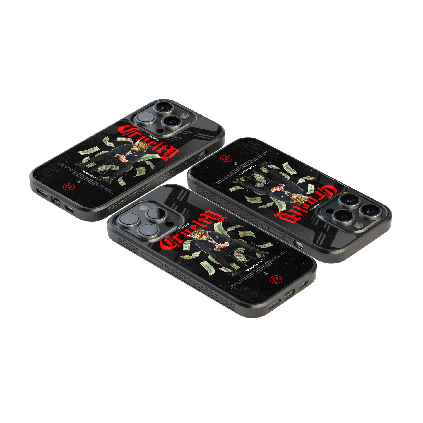 Luxury Glass Back Mobile Cover for iPhone, Samsung Galaxy, OnePlus, Pixel, Redmi & More