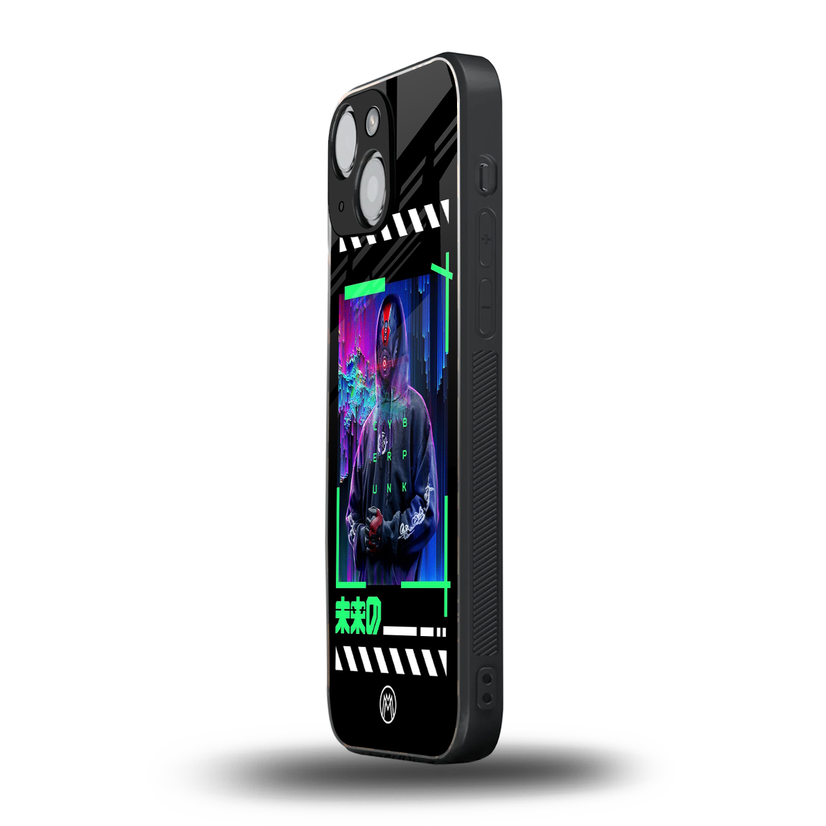 cyberpunk back phone cover | glass case for iphone 13 mini