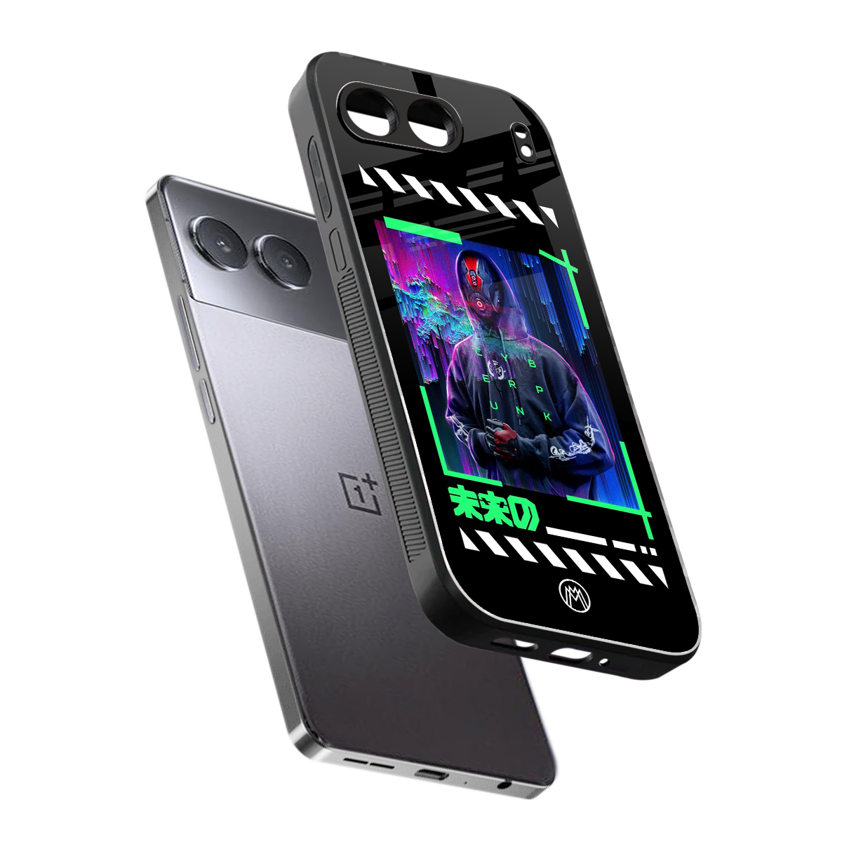 cyberpunk back phone cover | glass case for oneplus nord 4