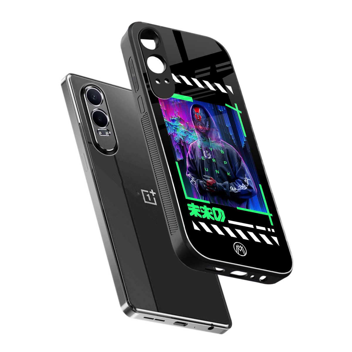 cyberpunk back phone cover | glass case for oneplus nord ce 4 lite