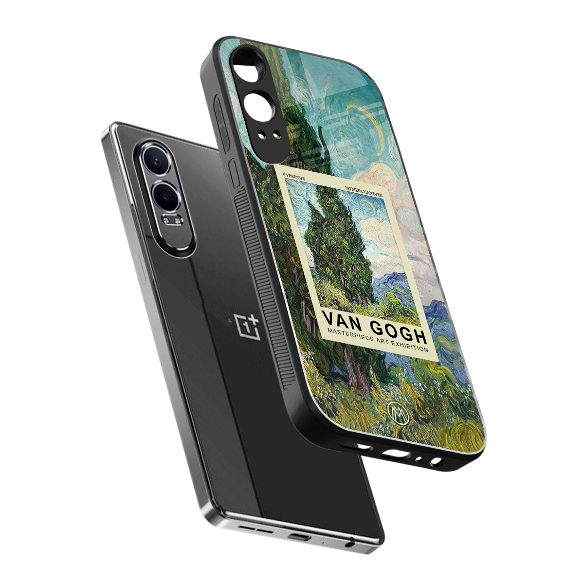 cypresses back phone cover | glass case for oneplus nord ce 4 lite