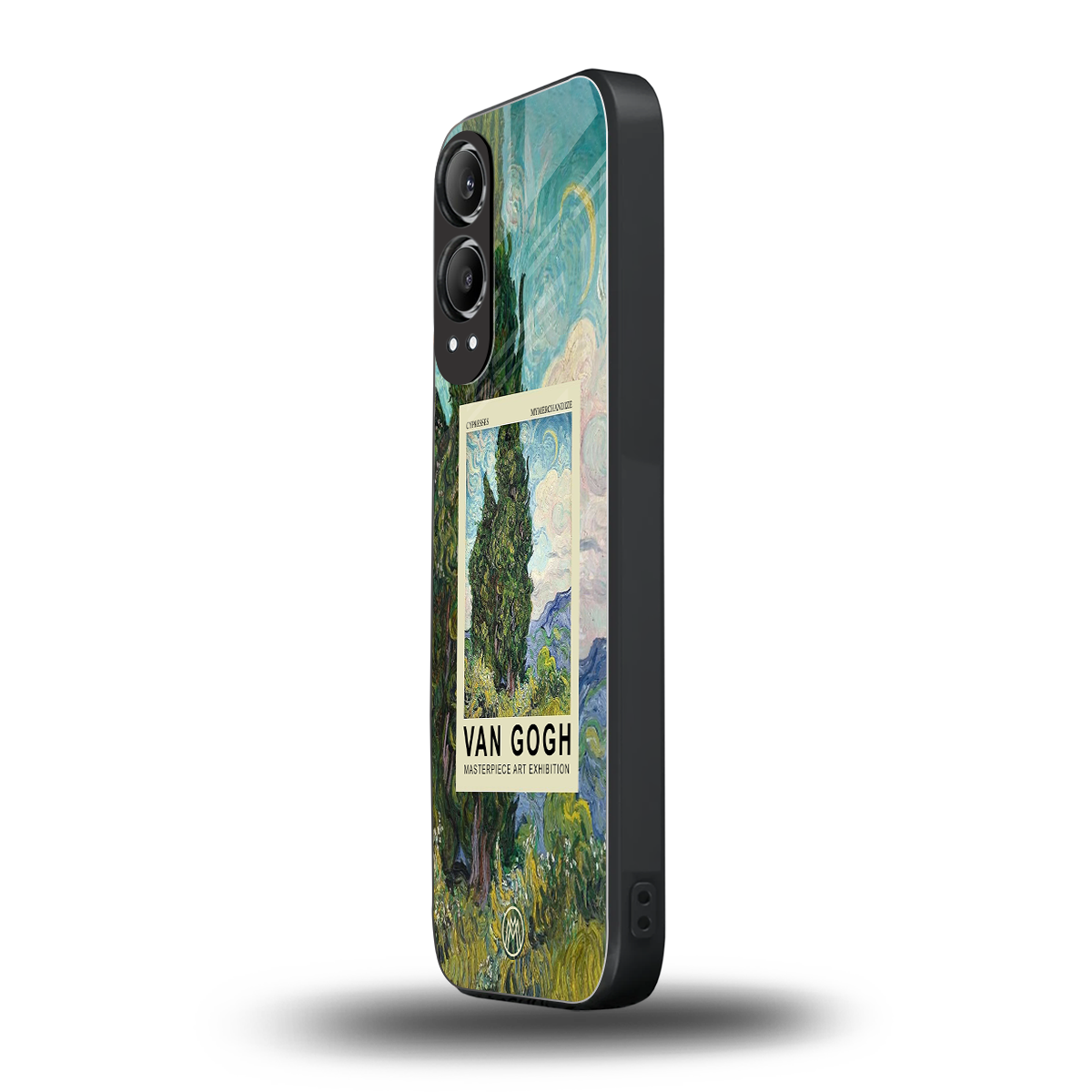 cypresses back phone cover | glass case for oneplus nord ce 4 lite